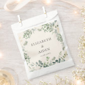 Eukalyptus Greenery Wedding Geschenktütchen (Ausgeschnitten)