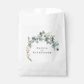 Eukalyptus Greenery Wedding Geschenktütchen (Vorderseite)