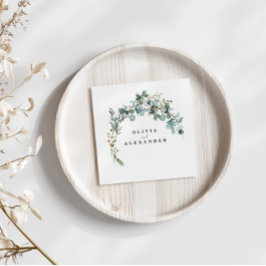 Eukalyptus Greenery Wedding Serviette