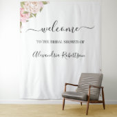 Eukalyptus Greenery Wedding Welcome Tapestry Wandteppich (Beispiel)
