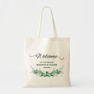 Eukalyptus Greenery Wedding Welcome Tragetasche
