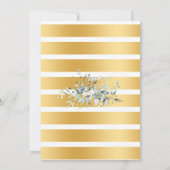 Eukalyptus Greenery Wine and Brews Couples Dusche Einladung (Rückseite)