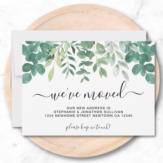 Eukalyptus Greenery Wir haben die Ankündigung vers