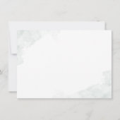 Eukalyptus Greenery wirst du meine Bridesmaid-Kart Einladung (Rückseite)