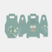 Eukalyptus Greenery Woodland Animal Baby Shower Geschenkschachtel (Ungefaltet)