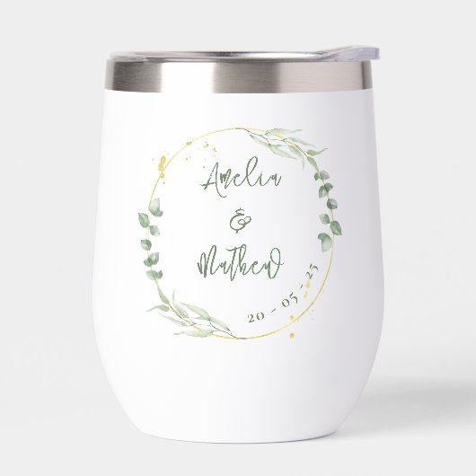 Eukalyptus Greenery Wreath Wedding Gift (Links)