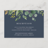 Eukalyptus Grove Empfang Card Begleitkarte (Vorderseite)