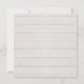 Eukalyptus Grove Greenery Rustikale Weinkellerei H Einladung (Rückseite)