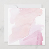 Eukalyptus Grove Modern Blush Wash Foliage Einladung (Rückseite)