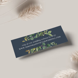 Eukalyptus Grove Wedding Website RSVP Cards