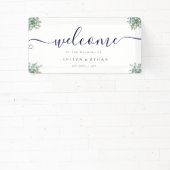 Eukalyptus-Grün-Hochzeit Banner (InSitu)