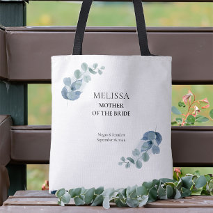 Eukalyptus-Grün-Hochzeit Brautparty Tasche