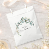 Eukalyptus-Grün-Hochzeit Geschenktütchen (Ausgeschnitten)
