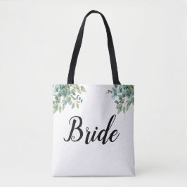 Eukalyptus-Grün-Hochzeit Tasche