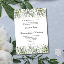 Eukalyptus-Grün Klassisch Elegant Formale Hochzeit