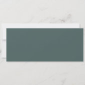 Eukalyptus-Grün-Tisch-Sitzplatz-Header-Karte Einladung (Rückseite)