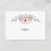 Eukalyptus-Gründungskarte Begleitkarte (Rückseite)