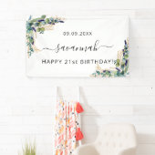 Eukalyptus-Grüne Banner (Insitu)