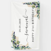 Eukalyptus-Grüne Banner (Vertikal)