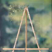 Eukalyptus Grüne Hochzeit Acrylschild (Neutral)