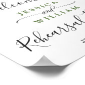 Eukalyptus Grüne Probe Abendessen Poster (Ecke)