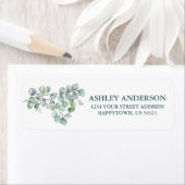 Eukalyptus-grüne Rücksendeadresse (Insitu)