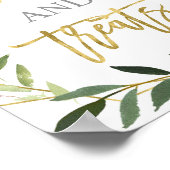 Eukalyptus Grüne Süßigkeiten und Leckereien unterz Poster (Ecke)