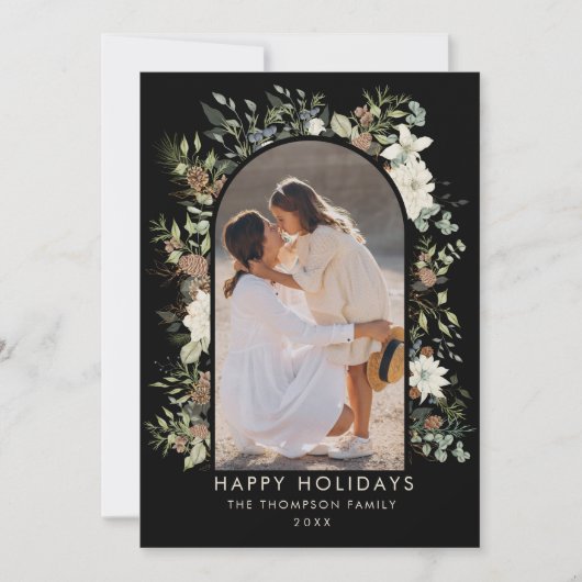 Eukalyptus-Grüne Weihnachten (Vorderseite)