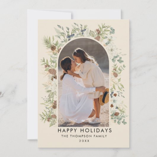 Eukalyptus-Grüne Weihnachten (Vorderseite)