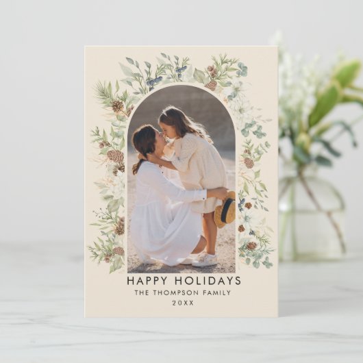 Eukalyptus-Grüne Weihnachten (Stehend Vorderseite)