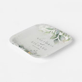 Eukalyptus - Grüne Weinkultur und Erde Pappteller (Gewinkelt)