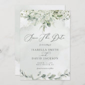 Eukalyptus Grüne Weinroute Mendrisiotto Save The Date (Vorne/Hinten)