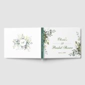 Eukalyptus-Grünes Brautparty Gästebuch (Voll)