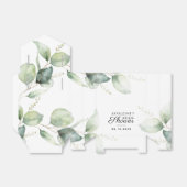 Eukalyptus-Grünes Brautparty Geschenkschachtel (Ungefaltet)