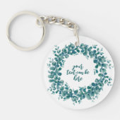 Eukalyptus-Grünkranz Schlüsselanhänger (Vorderseite)