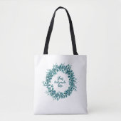 Eukalyptus-Grünkranz Tasche (Vorderseite)