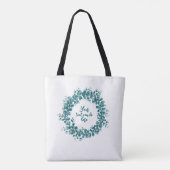 Eukalyptus-Grünkranz Tasche (Rückseite)