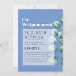 Eukalyptus-Grünpflanzen Aufschub Änderung der Plän