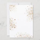 Eukalyptus-Grünpflanzen zum Geburtstag elegant Einladung (Rückseite)