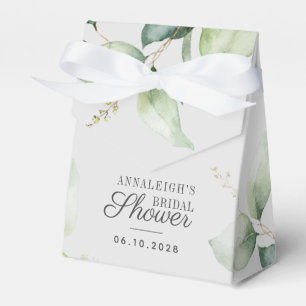 Eukalyptus-Grünzeug-Brautstrauß-Dusche Geschenkschachtel