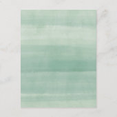 Eukalyptus | Guest Details Card Begleitkarte (Rückseite)