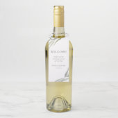 Eukalyptus Gum Blätter Greenery Flaschenanhänger (Auf Flasche)