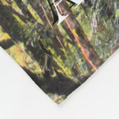 Eukalyptus Gum Trees Fleecedecke (Ecke)