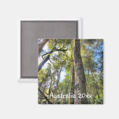 Eukalyptus Gum Trees Magnet (Vorderseite/Rückseite)