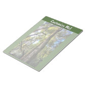 Eukalyptus Gum Trees Notizblock (angewinkelt)