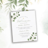 Eukalyptus-Haushalt Erste Einladung der Heiligen K