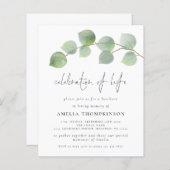 Eukalyptus-Haushalt - Feier zur Einladung zum Lebe (Vorne/Hinten)