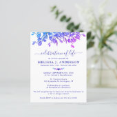 Eukalyptus-Haushalt - Lila Feier der Lebensinspekt (Stehend Vorderseite)