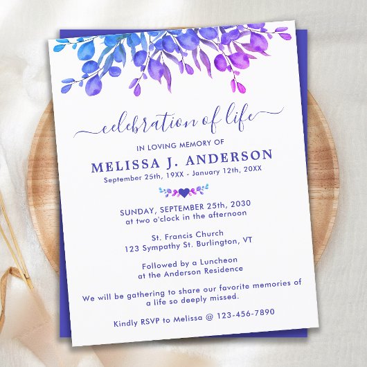 Eukalyptus-Haushalt - Lila Feier der Lebensinspekt