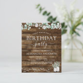 Eukalyptus Haushalt Rustikales Brautparty Lights (Stehend Vorderseite)